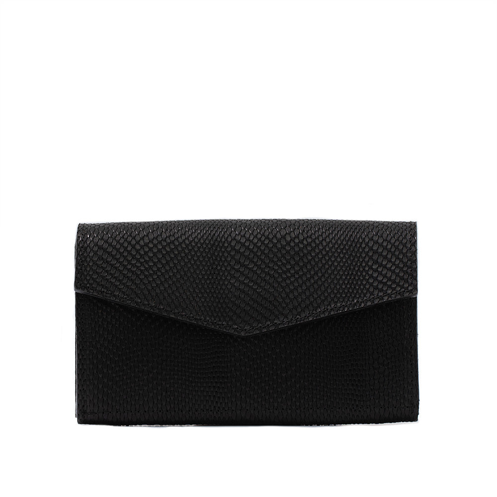 Leather AirTag Long Flap Wallet-13