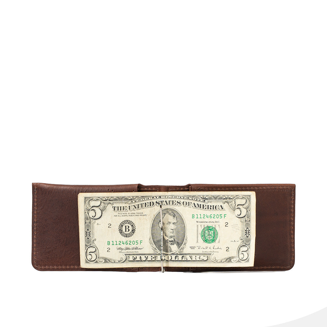Leather AirTag Wallet with Money Clip 2.0 | RFID Blocking-4