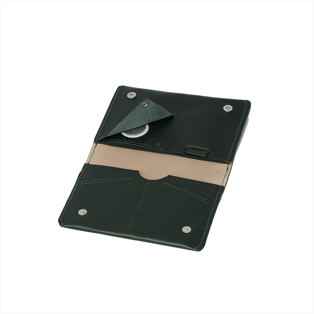 Leather AirTag Travel Wallet (OUTLET)-6