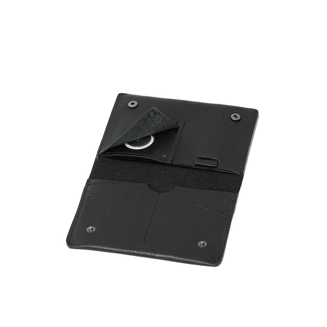 Leather AirTag Travel Wallet (OUTLET)-11