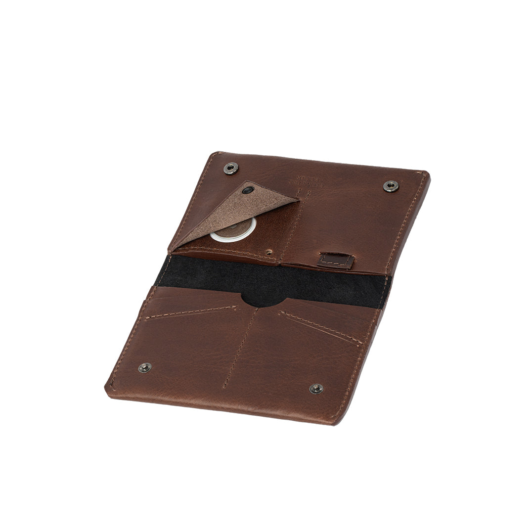 Leather AirTag Travel Wallet (OUTLET)-13