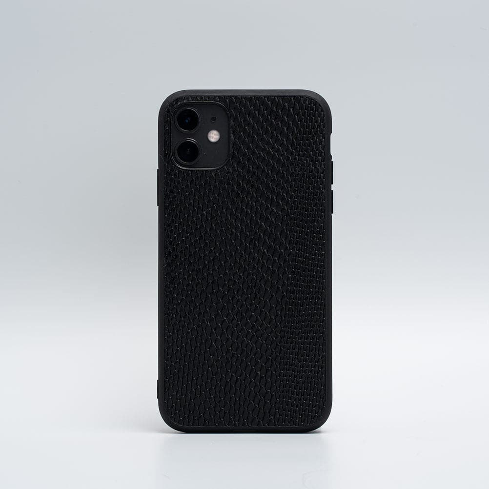 Leather Cases for iPhone 11 Series - Embossed Snake Print-4