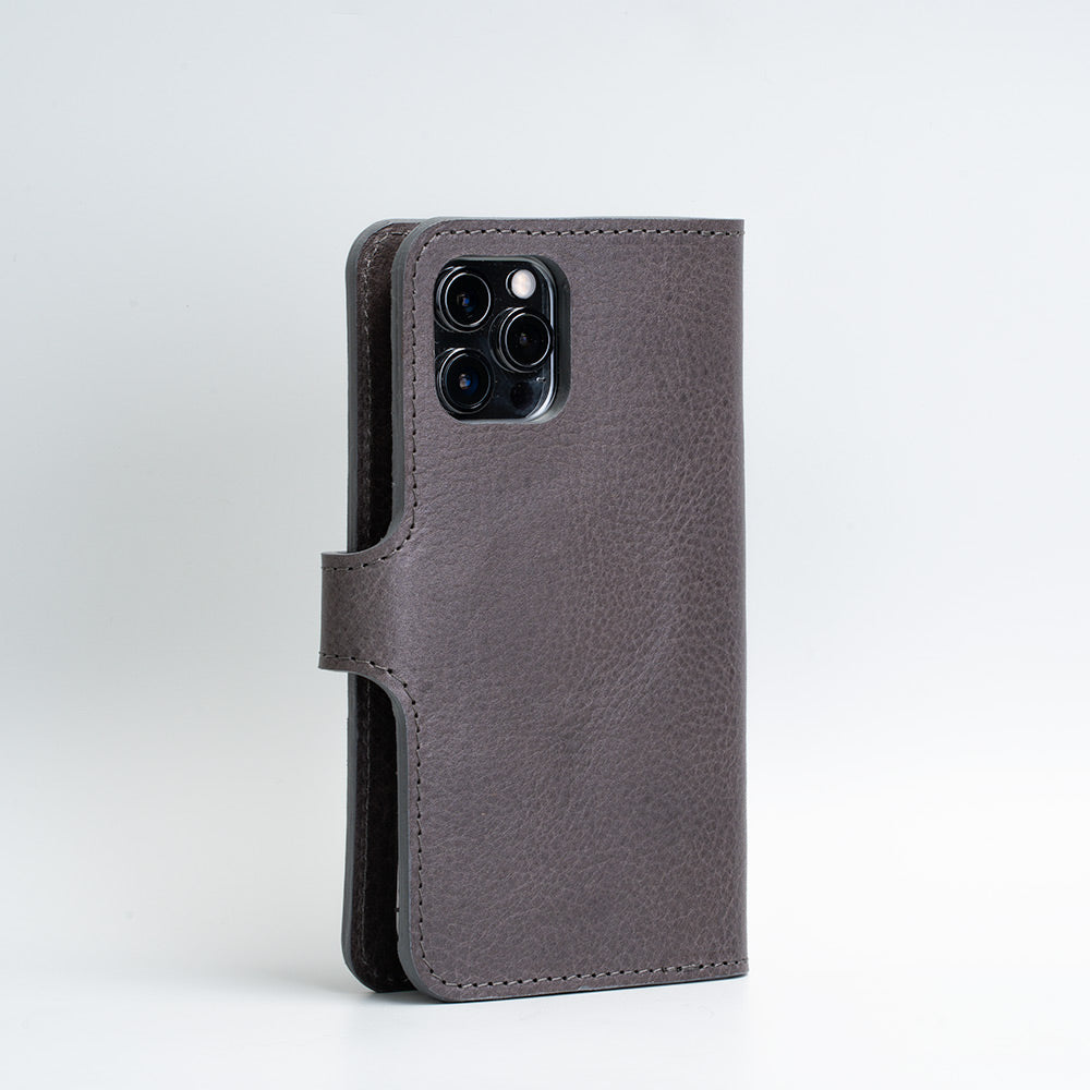 Leather iPhone folio wallet with Magsafe vol.4.0 - Snake print - SALE-3