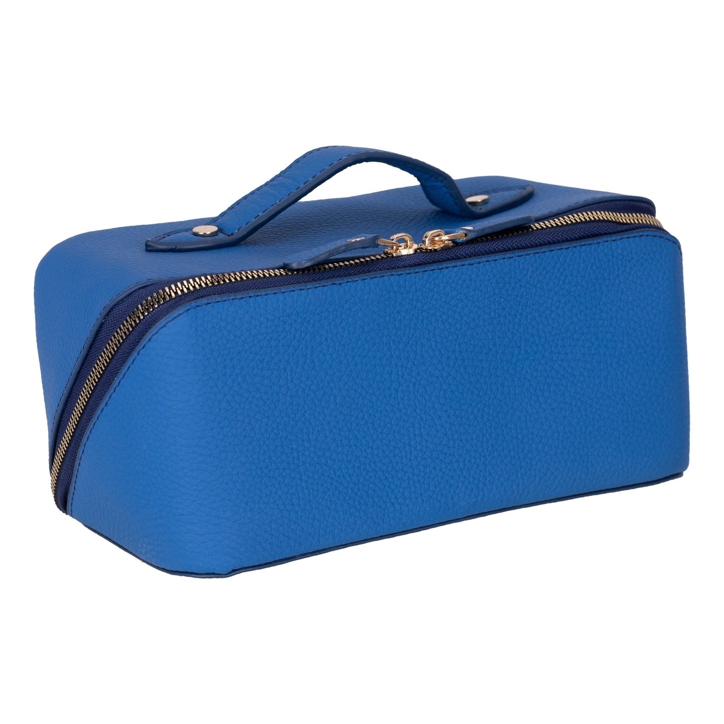 Haines Leather Cosmetic Bag – Stylish & Durable Makeup Bag for Travel-5