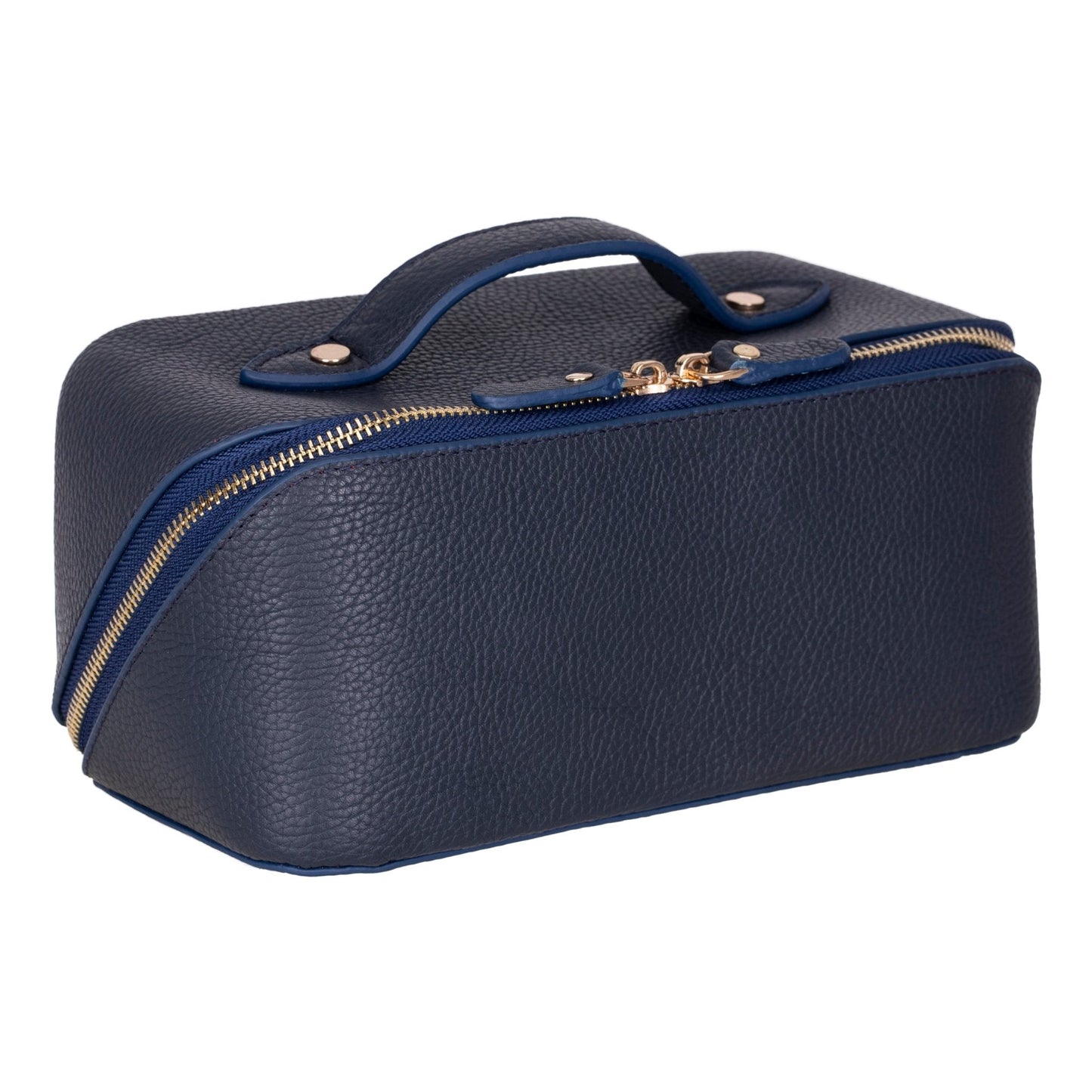 Haines Leather Cosmetic Bag – Stylish & Durable Makeup Bag for Travel-12