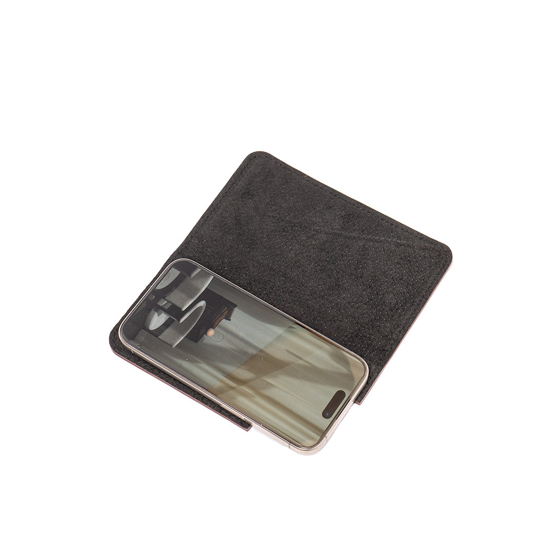 iPhone 16 series Leather Folio Case Wallet with MagSafe - The Minimalist 5.0-1