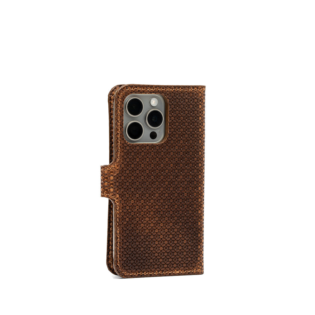 iPhone 16 Series Leather Folio Case Wallet with MagSafe - Classic 4.0-14