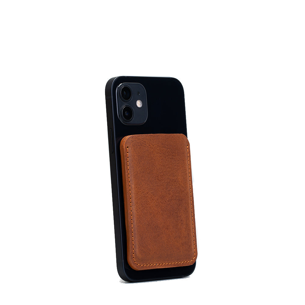 Leather MagSafe wallet - The Minimalist-4