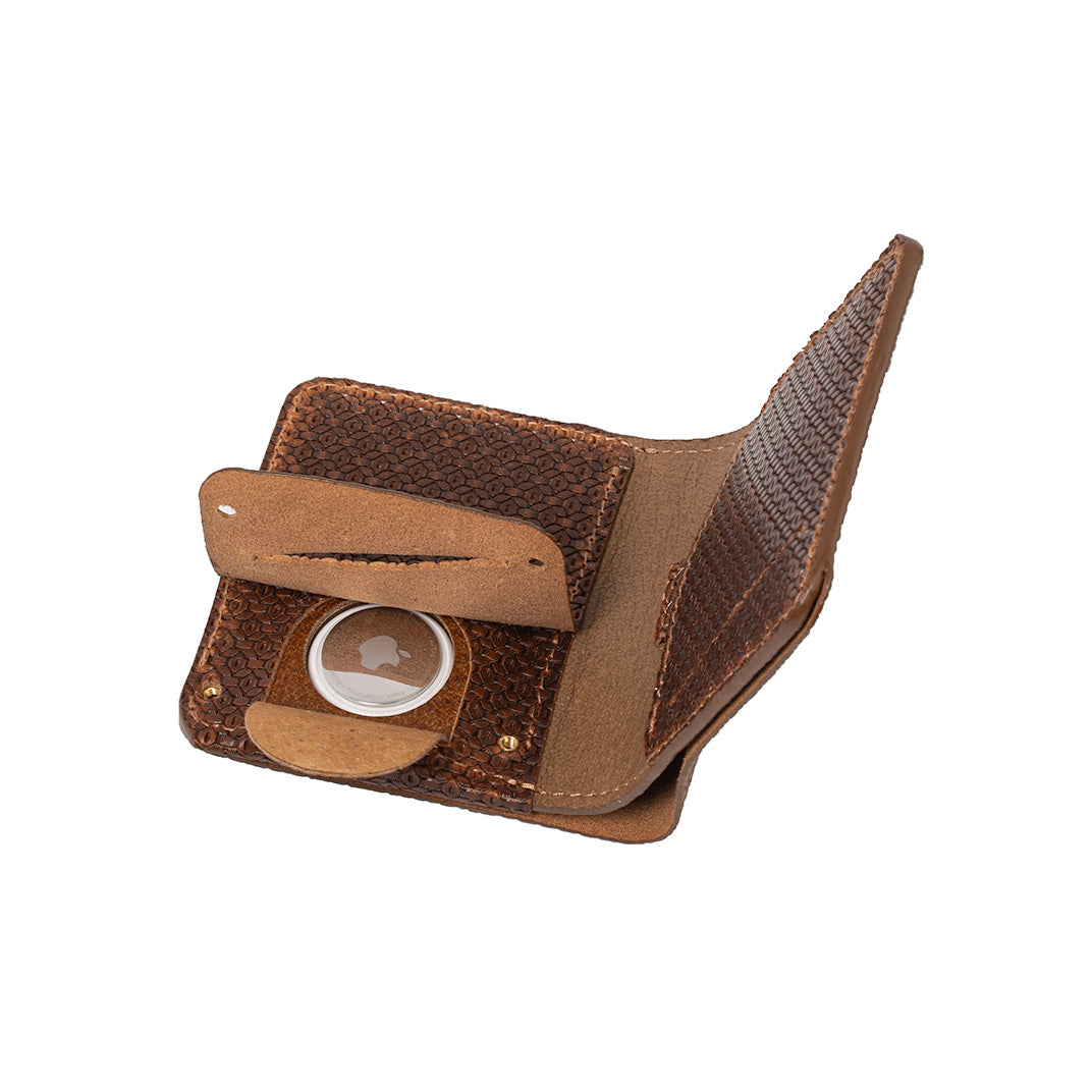 Leather AirTag Billfold Wallet 1.0-12