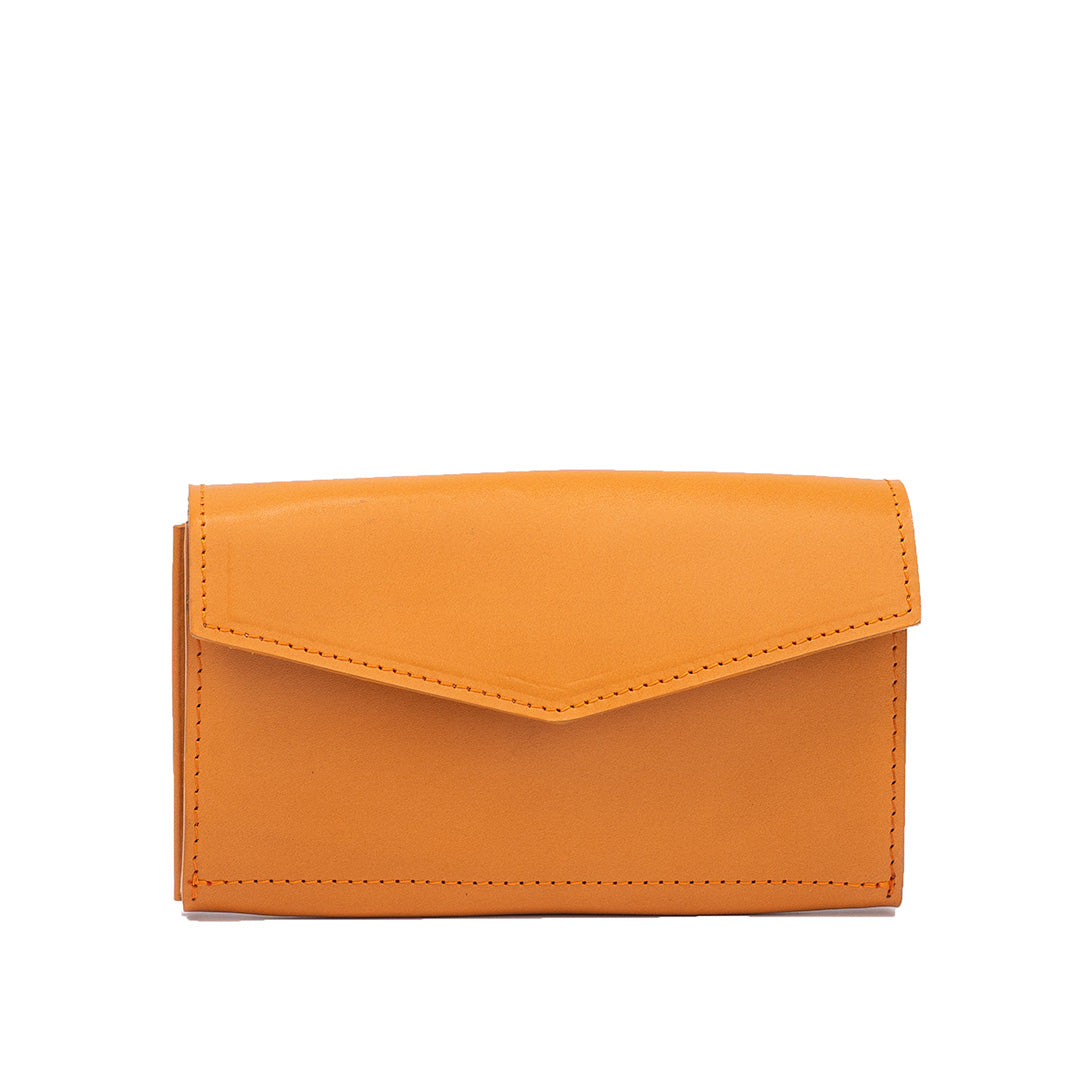 Leather AirTag Long Flap Wallet-12
