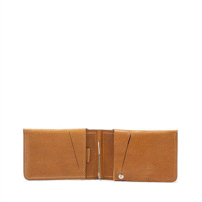 Leather AirTag Wallet with Money Clip-1