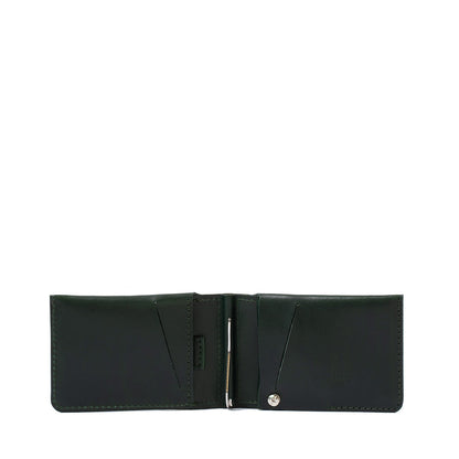 Leather AirTag Wallet with Money Clip-9