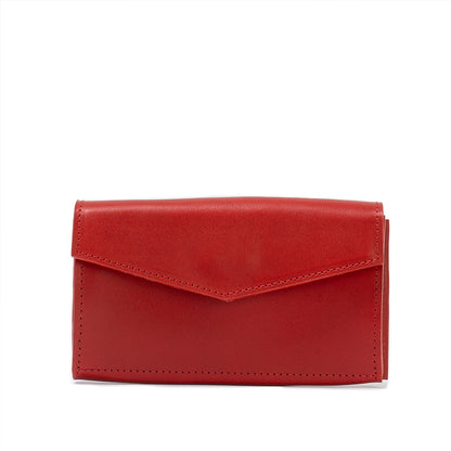 Leather AirTag Long Flap Wallet-9