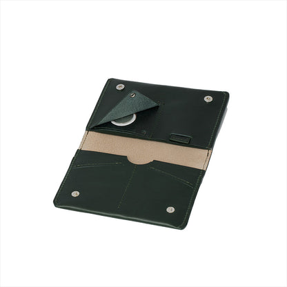 Leather AirTag Travel Wallet (OUTLET)-6