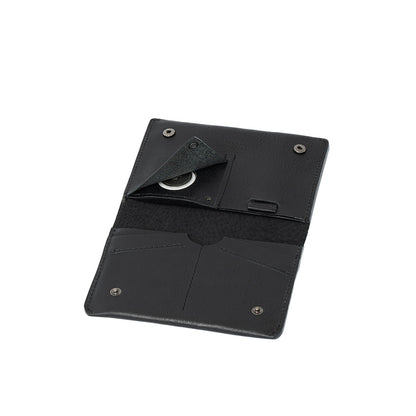 Leather AirTag Travel Wallet (OUTLET)-11