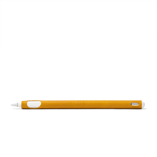 Premium Italian leather sleeve for Apple Pencil with secure fit and enhanced grip