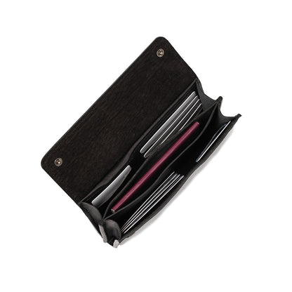 Leather AirTag Wallet - Long 2.1-4