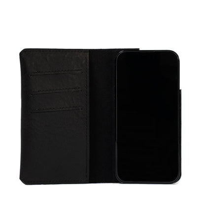 iPhone 15 series Leather Folio Case Wallet with MagSafe - The Minimalist 1.0-5