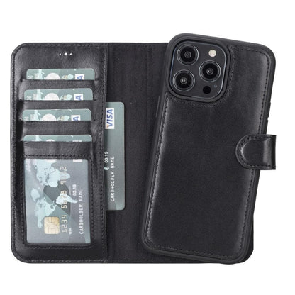 Casper iPhone 12 Series Detachable Leather Wallet Case-5