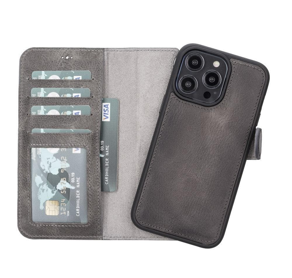 Casper iPhone 12 Series Detachable Leather Wallet Case-11