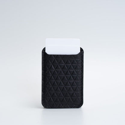 Leather wallet with MagSafe - Diamonds-3