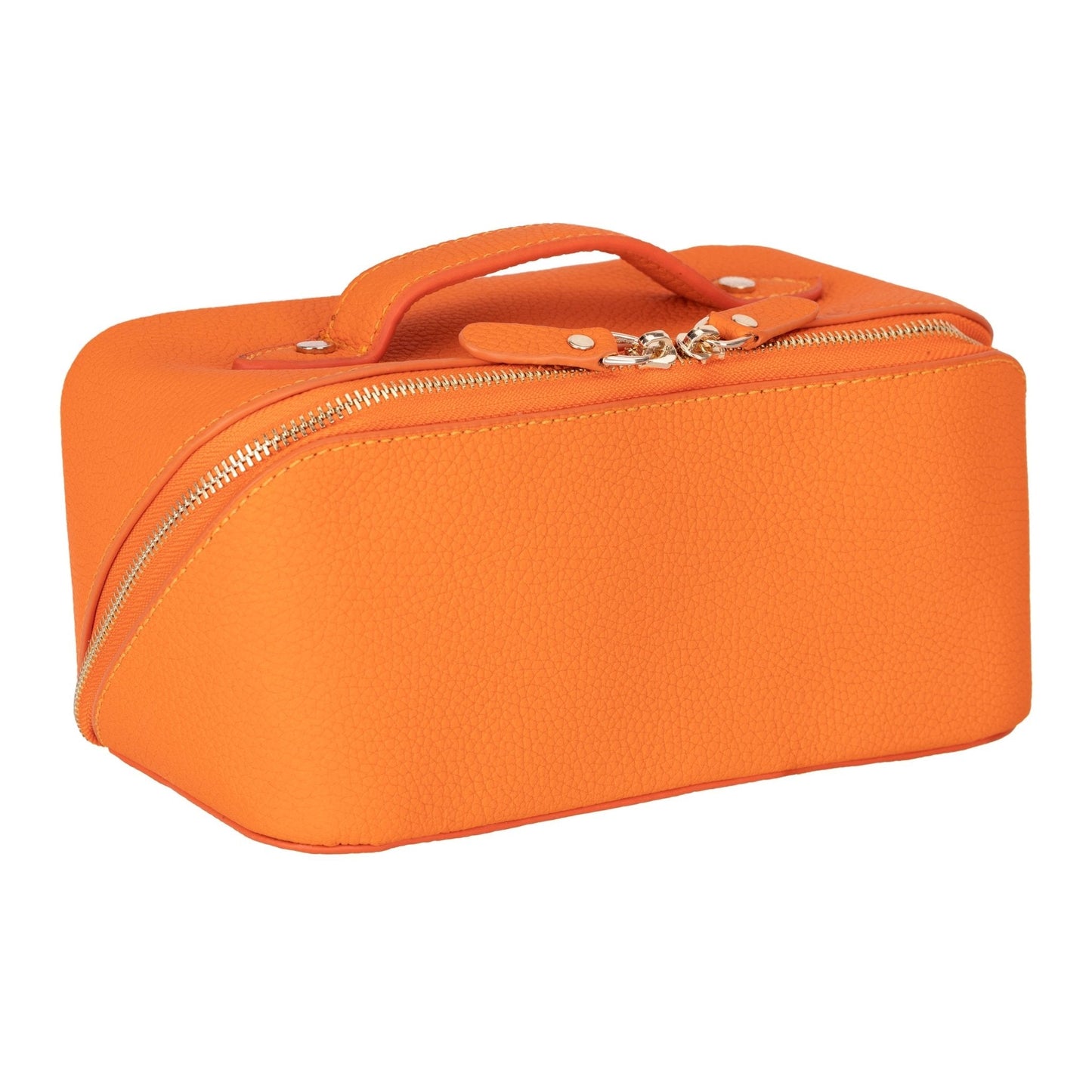 Haines Leather Cosmetic Bag – Stylish & Durable Makeup Bag for Travel-7