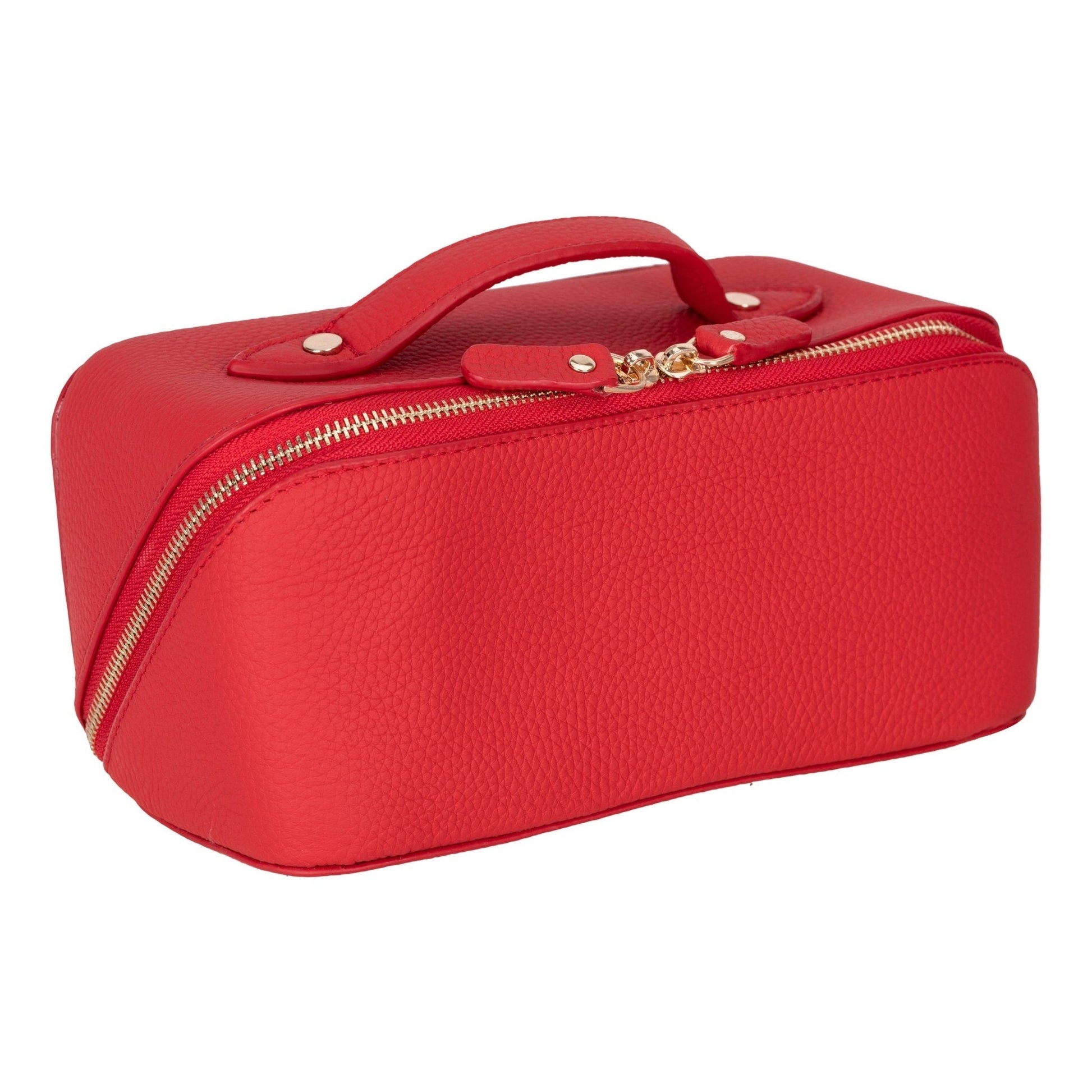 Haines Leather Cosmetic Bag – Stylish & Durable Makeup Bag for Travel-8