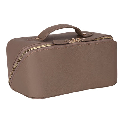Haines Leather Cosmetic Bag – Stylish & Durable Makeup Bag for Travel-10