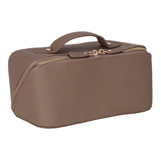 Haines Leather Cosmetic Bag – Stylish & Durable Makeup Bag for Travel-10