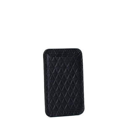 Leather wallet with MagSafe - Diamonds-1