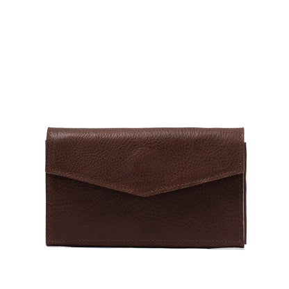 Leather AirTag Long Flap Wallet-7