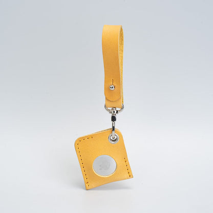 Leather AirTag bag charm-9