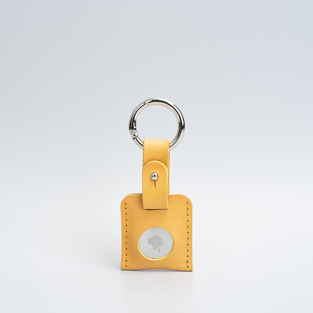 Leather AirTag Keychain-8